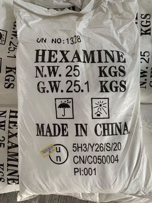 OHSAS18001 Hexamine পাউডার CAS 100-97-0 ইন্ডাস্ট্রি গ্রেড C6H12N4 টেক্সটাইলের জন্য