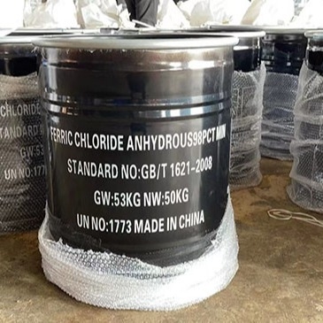 সেরা সরবরাহকারী FeCL3 Ferric Chloride Anhydrous fecl3 CAS 7705-08-0