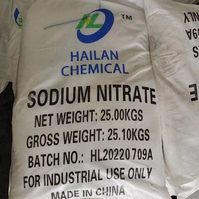 NaNO3 সোডিয়াম নাইট্রেট হোয়াইট পাউডার 25 কেজি / BAG quenching এজেন্ট হিসাবে ব্যবহৃত