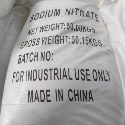 GB/T 4553-2016 NaNO3 সোডিয়াম নাইট্রেট 25 কেজি / BAG গ্লাস এবং বিস্ফোরক জন্য