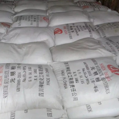 সোডিয়াম সালফেট আনহাইড্রাস (Na2SO4) 99% - 50kg/ব্যাগ, CAS 7757-82-6, কারখানার সরাসরি সরবরাহ