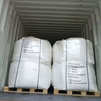 জাতিসংঘ ১৪৯৮ সোডিয়াম নাইট্রেট NaNO3 সাদা বা হালকা হলুদ স্ফটিক 1000 কেজি / BAG